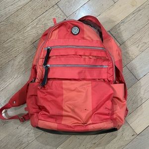 Large Pink Lululemon Backpack